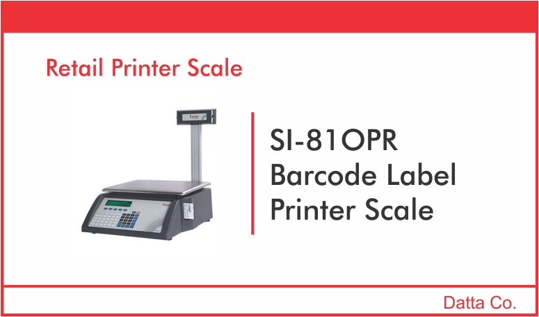 SI-81OPR Barcode Label Printer Scale